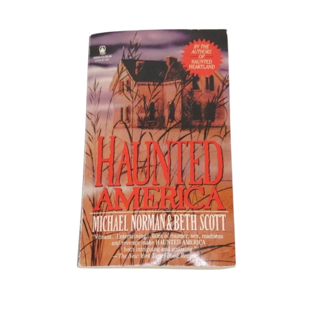 Haunted America by Michael Norman & Beth Scott Ghost Stories Paranormal Book